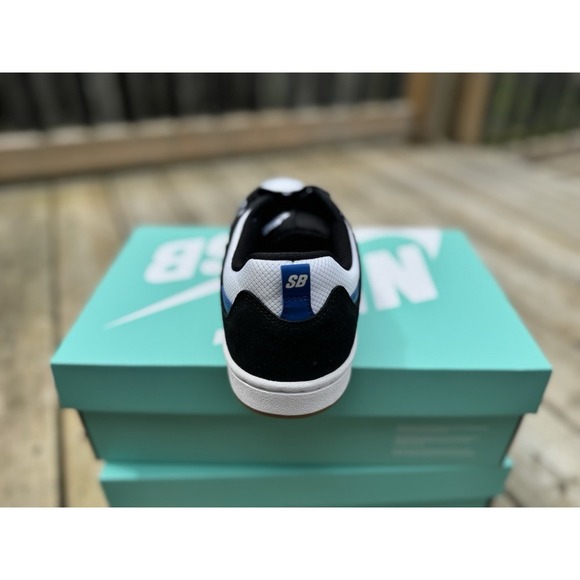 New- Nike SB Alleyoop Size US 10, EU44White Royal Blue Skate Shoes New In Box - Picture 3 of 8